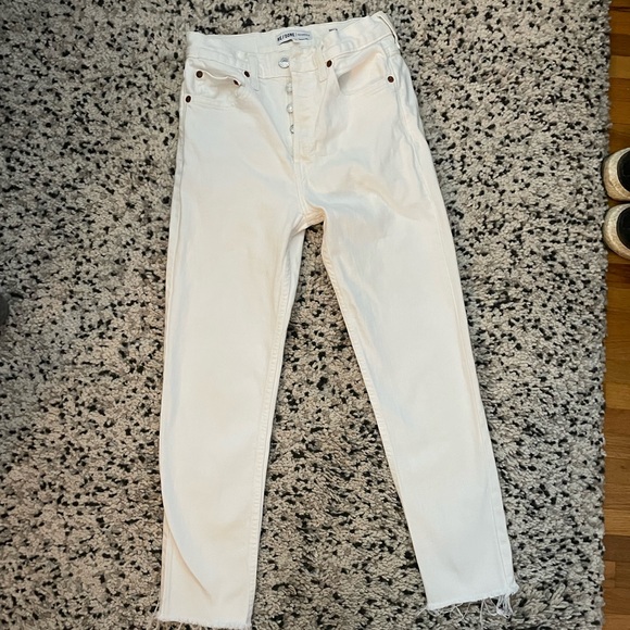 RE/DONE high rise ankle crop - Picture 1 of 5